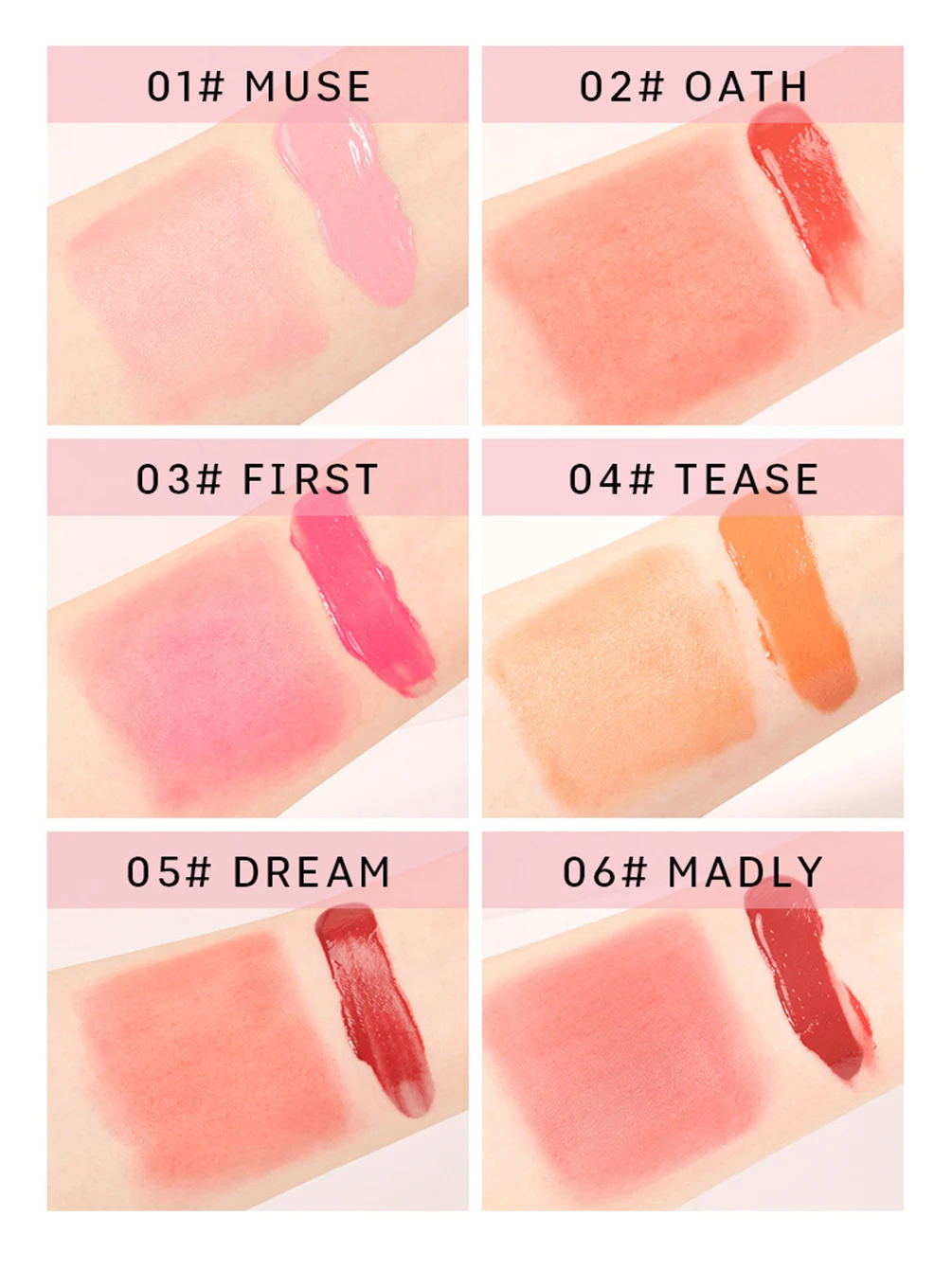 6 цветов жидкие румяна для лица персиковый крем макияж щек Контурные Румяна