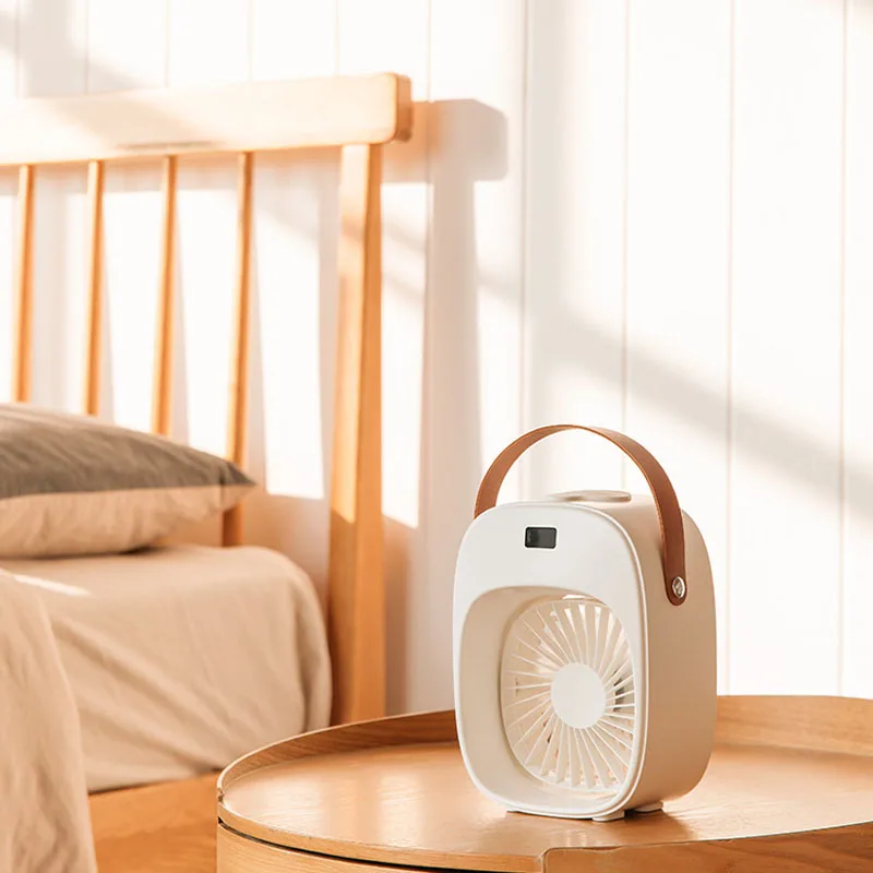 

Офисный настольный USB-вентилятор для водяного охлаждения 5 В, маленький портативный мини-вентилятор для кондиционирования воздуха с распылением