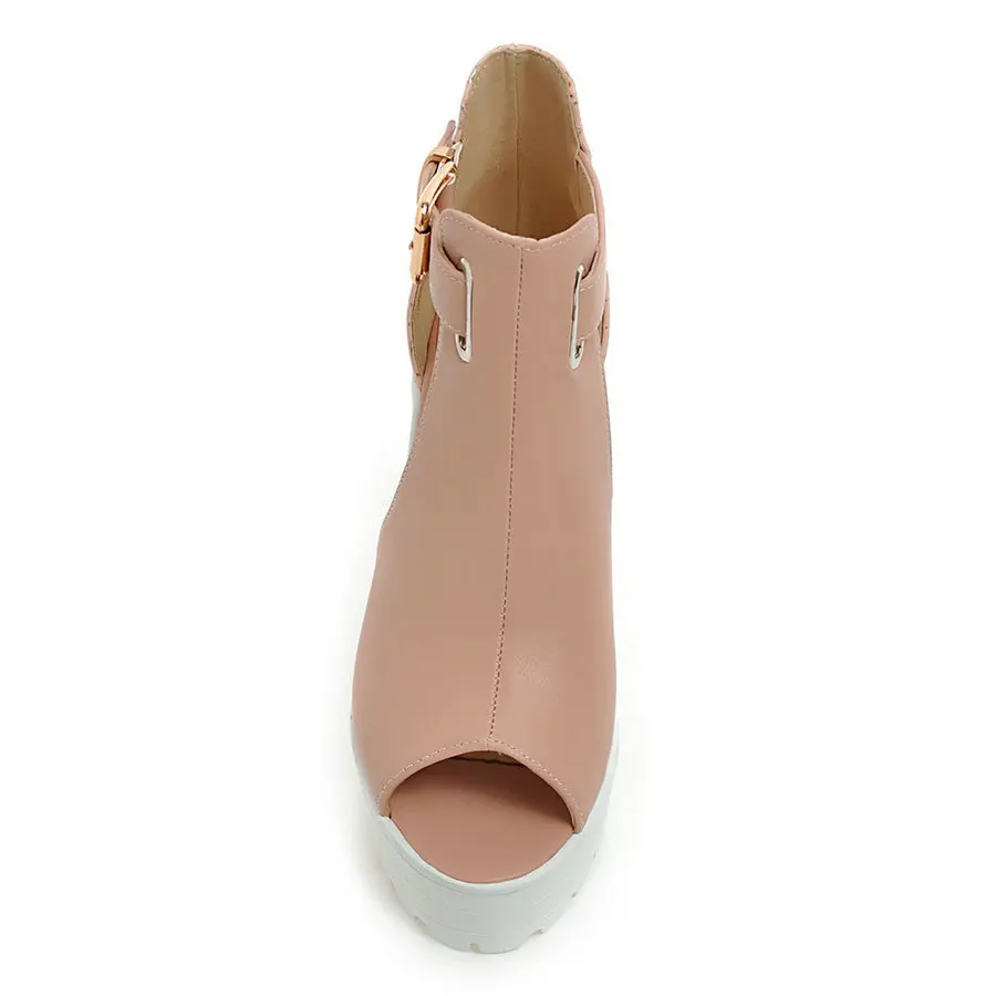 ESVEVA/туфли лодочки женские свадебные туфли на платформе с квадратным каблуком