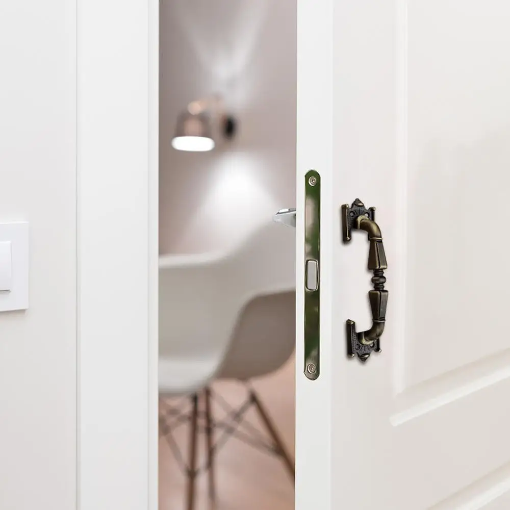 _ Ручки для кухонного шкафа с трещинами винтажные ручки и мебели металлические