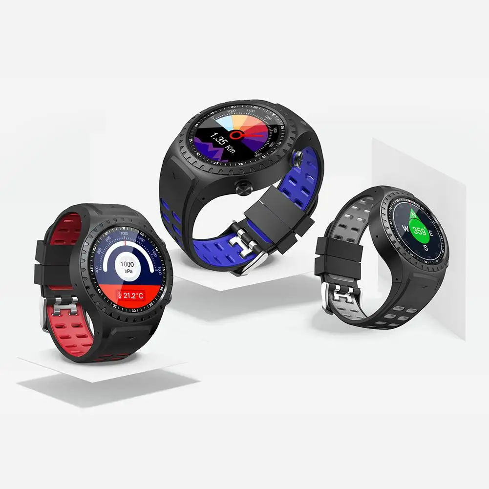SMA-M1 gps спортивные часы Bluetooth Вызов мульти-спортивный режим компас высота Спорт на открытом воздухе Смарт часы