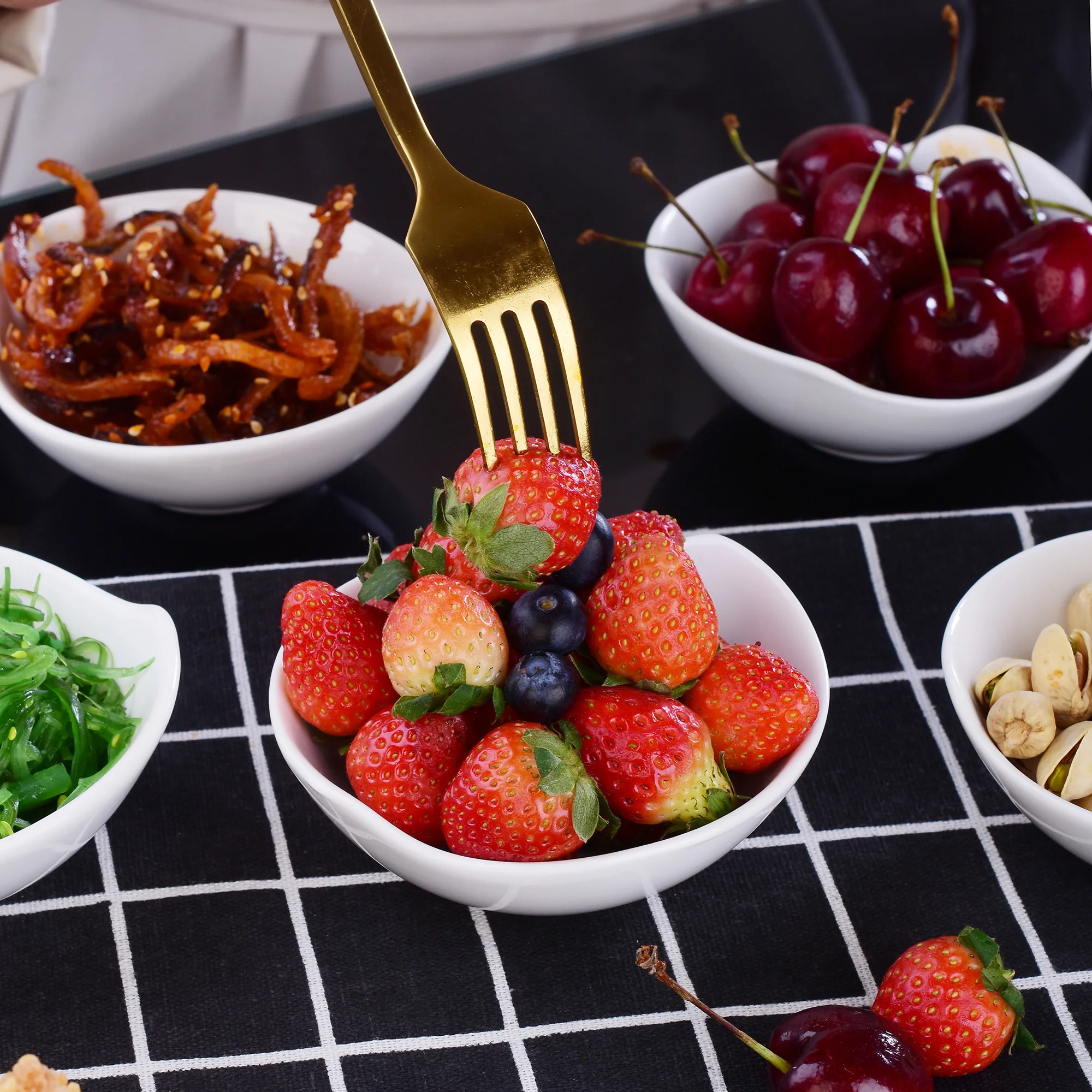 Набор MALACASA Ramekin из 6 4 3 дюймов фарфоровая чашка брюле для суфле выпечки окунание