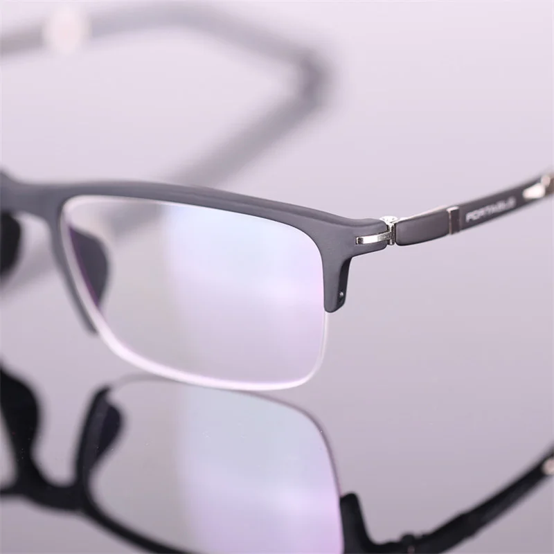 

High Quality Glass Frame Half Frame TR90 Glass Designer Glass Frames For Men