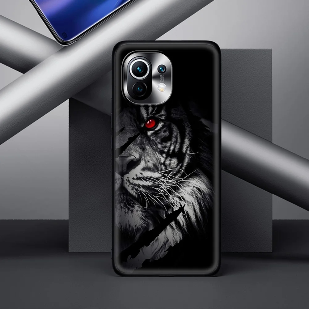 

Wolf, Tiger, Leopard, Lion Luxury Case for Xiaomi Mi Poco X3 NFC 10S 10T 9T Note 10 Lite M3 9 Lite 11 Silicone Soft TPU Coque