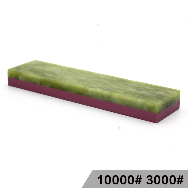 3000 10000 grit Для заточки ножей камень 100 мм* 25 мм* 10 мм отточка на точильных камнях инструмент двойные стороны вода хонинговальный Камень Натуральный шлифовальный камень - Цвет: 3000 10000 grit