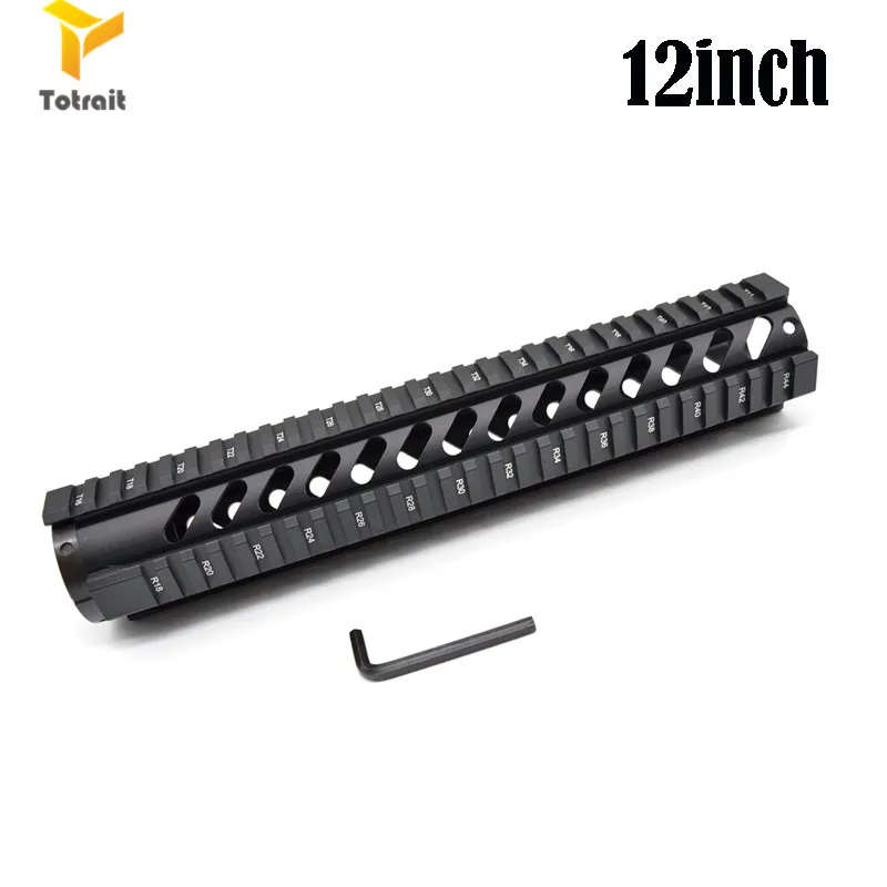 4 7 10 12 15 дюймов M4 M16 AR15 свободный поплавок четырехрельсовый Пикатинни стандартный