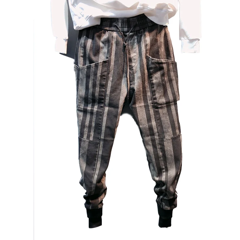 

Spring and autumn Korean of the cotton men's harem pants small feet Haron pants casual pants snowflake pants sweat pants
