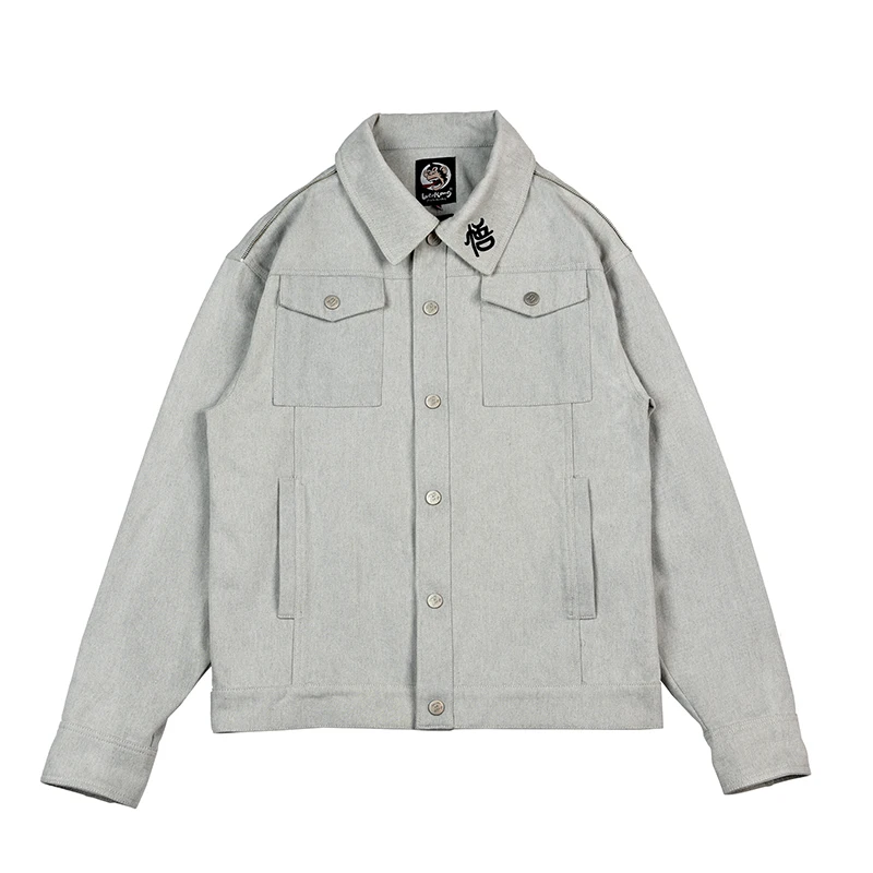 Новые осенние куртки хип хоп Мужская Ретро джинсовая куртка Уличная