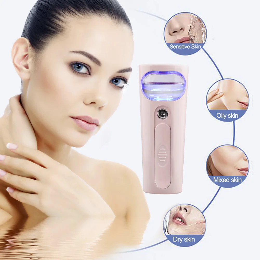 35 мл отрицательных ионов счетчик воды Распыление Увлажнитель Портативный USB нано