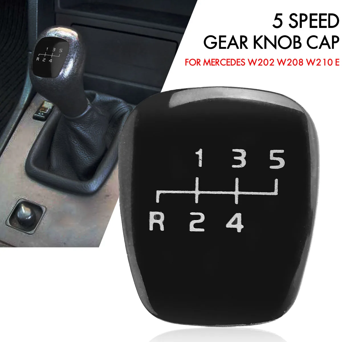 Крышка ручки переключения передач с 5 скоростями для MERCEDES W202 C 93 2001 W208 CLK 97 2003 W210 E 1995
