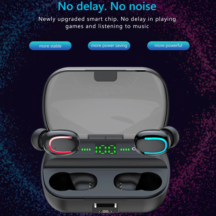 TWS стереонаушники Olhveitra с микрофоном и поддержкой Bluetooth 5 0|Наушники гарнитуры| |