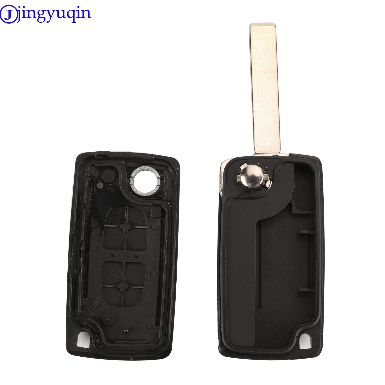 jingyuqin 20ps Car Key Case Shell For Peugeot 307 407 308 607 Citroen C2 C3 C4 C5 C6 C8 XSARA PICA CE523 HU83 CE536 VA2 | Автомобили и