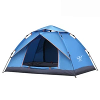 1 2 person outdoor tent automatic household hight quality rainproof camping tent field thickened rainproof camping tent