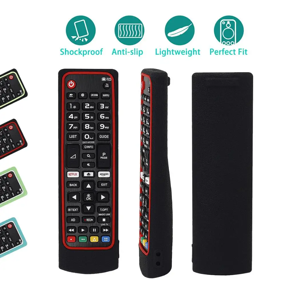 Protective Silicone Case for LG Smart TV AKB75095307 AKB75375604 AKB756753 AKB73715601 AKB75095308 AKB75675304 Shockproof cover |