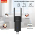 Адаптер Wi-Fi двухдиапазонный, USB 3,0, 1900 Мбитс, 5 ГГц, 2,4 ГГц, 802.11AC, RTL8814AU, сетевая карта для ноутбука и настольного ПК