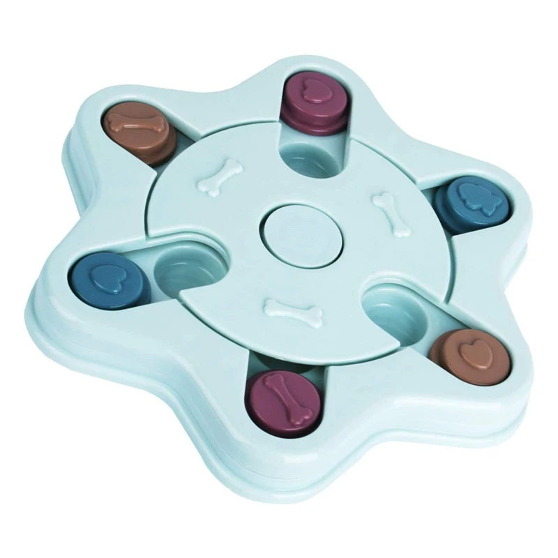 

Dog Puzzle Feeder Toy Interactive Dispensing Feeding Dog Training Games Feeder For Small Medium Dog Pet Training Toy