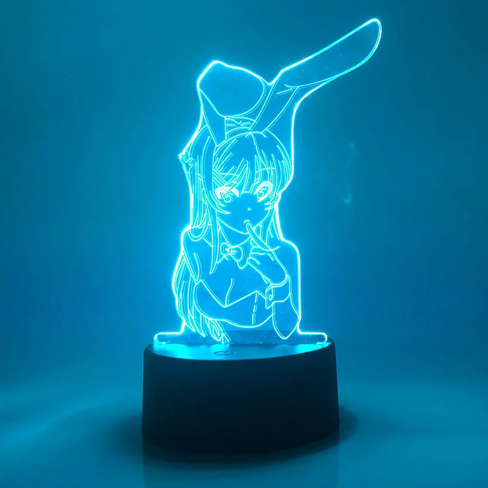 

Baby Kids Bedroom Decortive Night Light Anime Gift Of Holiday Nightlight 3D Lava Lamp Ilusion Personalized Lapada Lightsn LED 3D