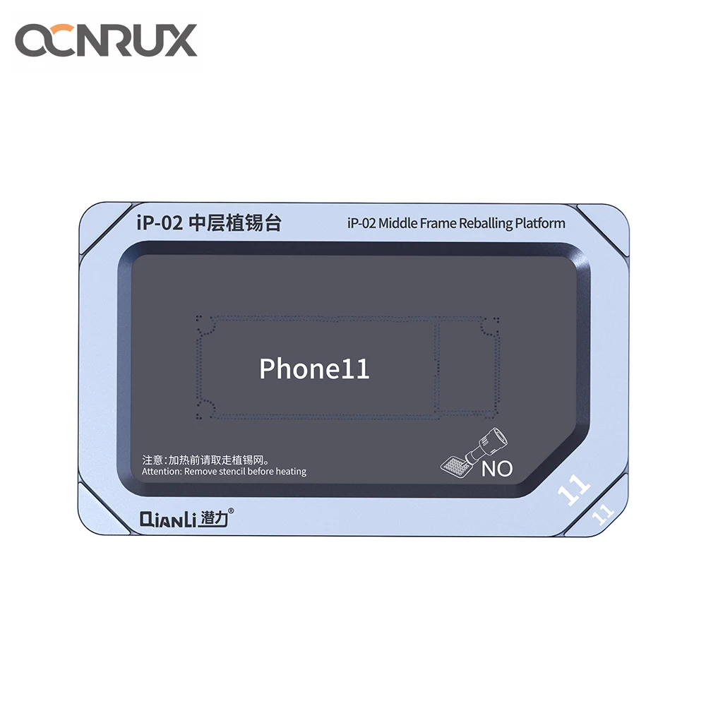 Qianli 3D BGA металлическая трафаретная материнская плата средняя рамка для посадки