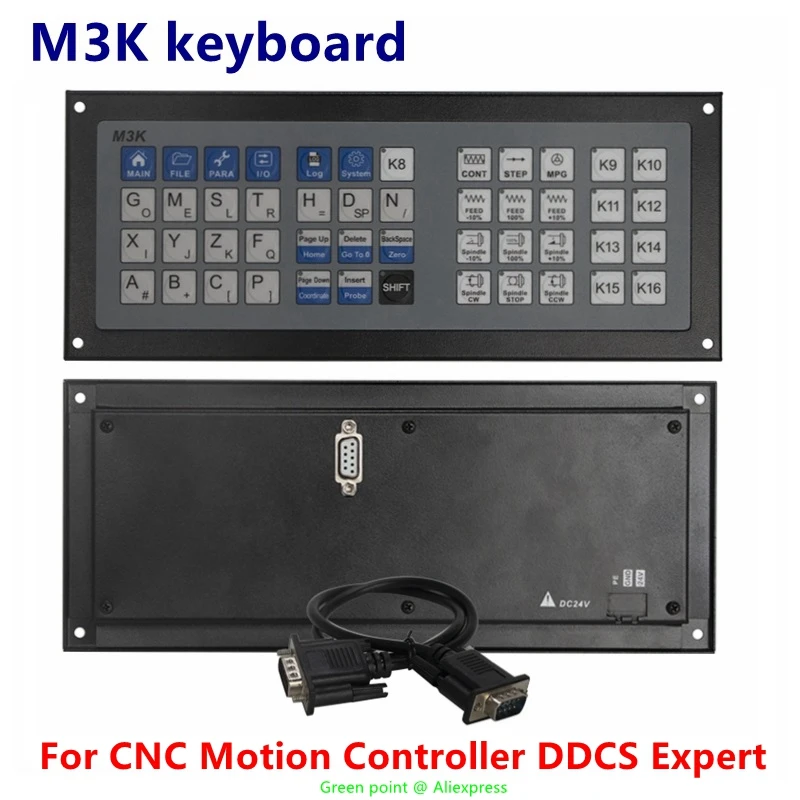 

2022 New Products M3K Keyboard For CNC Motion Controller DDCS Expert For Machinery Repair Shops/Manufacturing Plant/Advertising