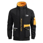 Осенняя уличная рыболовная куртка, тонкая мужская верхняя одежда, модная повседневная одежда для альпинизма, велоспорта, рыбалки, спортивное пальто с капюшоном