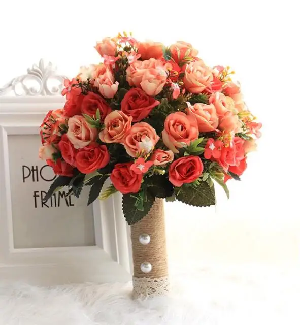 

Свадебные аксессуары с цветами