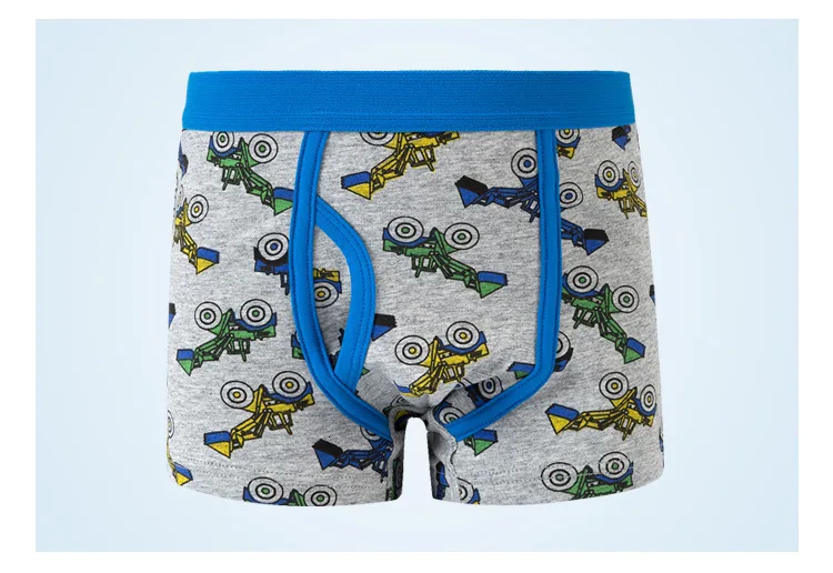 5pcs/lot Solid Color Boy Panties Cotton Children Breathable Underwears Boxer Panties For Boys Kids underwear Shorts Pants New