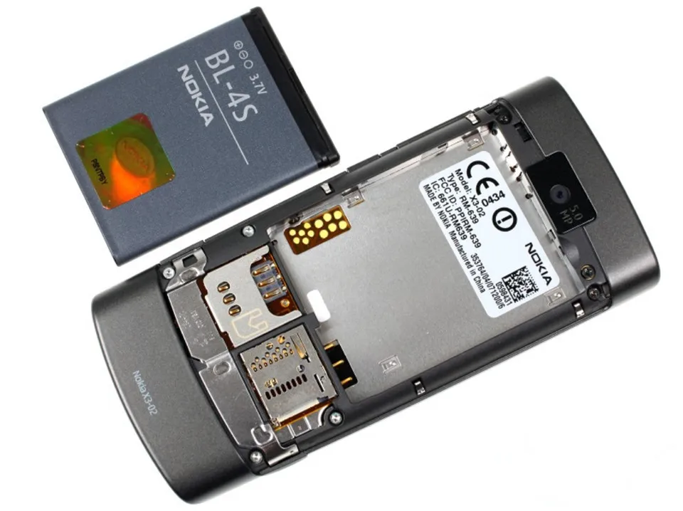 Nokia X3-02 оригинальные мобильные телефоны GSM 3g Wifi Bluetooth 5MP камера Поддержка Русская клавиатура отремонтированный разблокированный мобильный телефон
