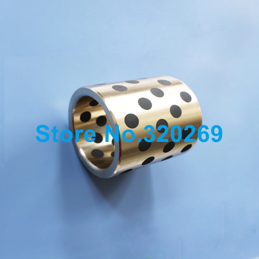 1PC JDB Oilless Impregnated Graphite Brass Copper Self Lubricant Embedded Bronze Bearing Bush ID 16MM 16X20X15 16X20X20 16X20X30 - купить по
