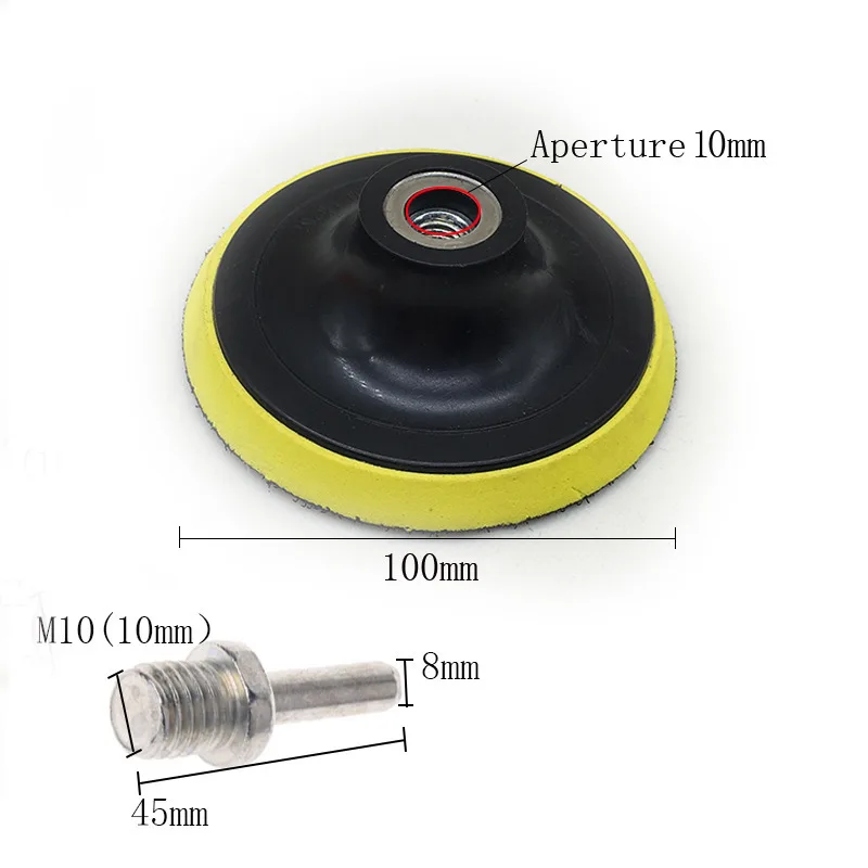 6pcs Electric Grinding Accessories For Polishing The Wheel Mirror Waxing Set Of Brushes Rotary Tool Polisher | Инструменты