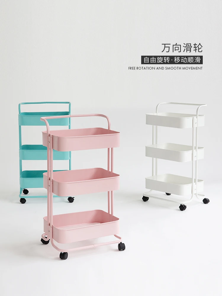 9999 полка для спальни на кухне передвижная трехуровневая тележка салона красоты |
