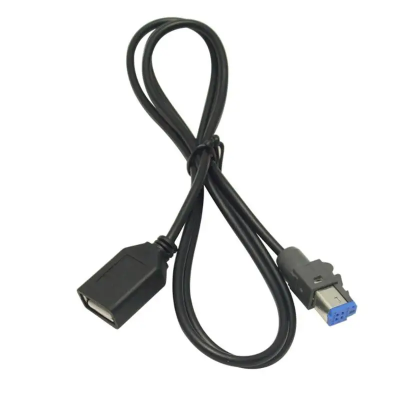 VODOOL USB Женский к AUX-In 4Pin автомобильный разъем аудио кабель адаптер для Subaru Forester XV MP3