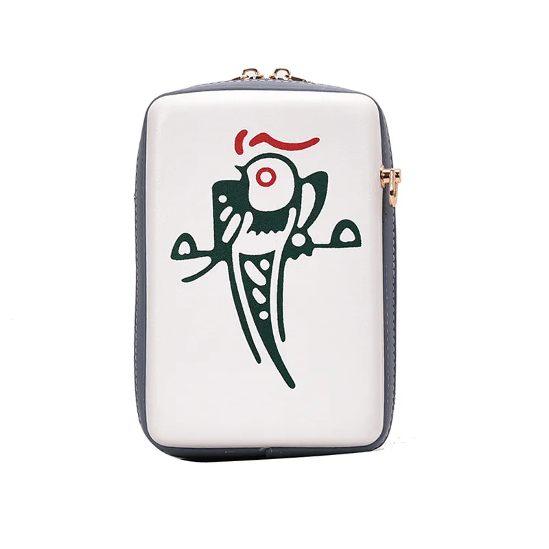

Novel Mahjong design leather fashion Girls Purses and Handbags Crossbody Chain Bag Female Shoulder Bag Casual Clutch Bag Bolsas