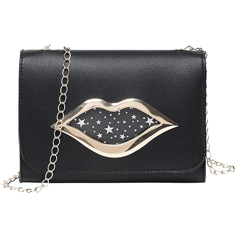 Маленькая квадратная сумка на одно плечо с блестками и цепочкой летняя женская