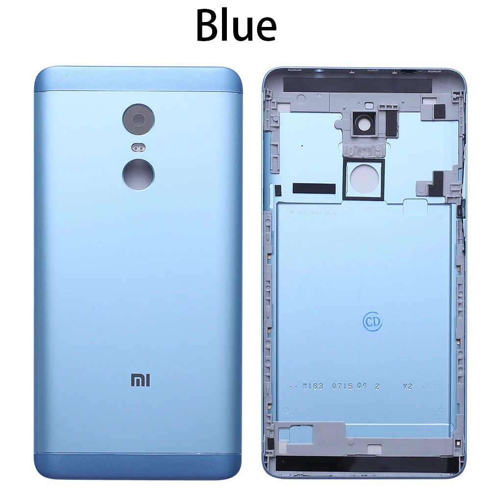 Чехол на заднюю панель батареи для Redmi Note 4X Redmi Note 4, глобальная версия, корпус+ Кнопки громкости+ кнопки питания