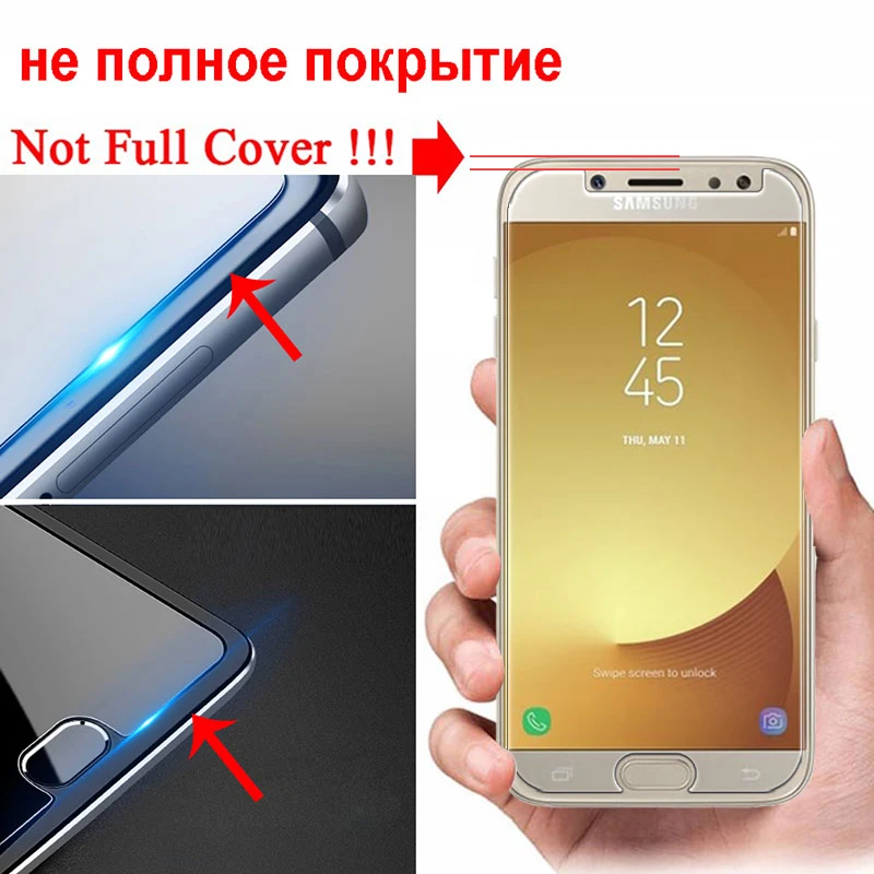 Закаленное Стекло для Samsung Galaxy C5 C7 C9 Pro 2017 C5000 C5010 C7000 C7010 C9000 S5 S6 S7 Xcover 3 4 Экран