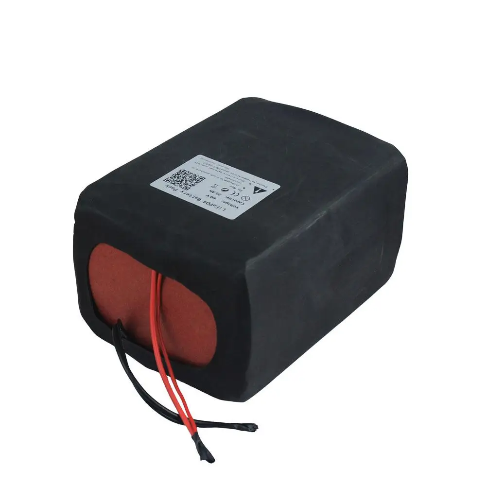 Литий железо фосфатный Аккумулятор для электровелосипеда 1000 Вт 60 В 25 Ач|Батарея