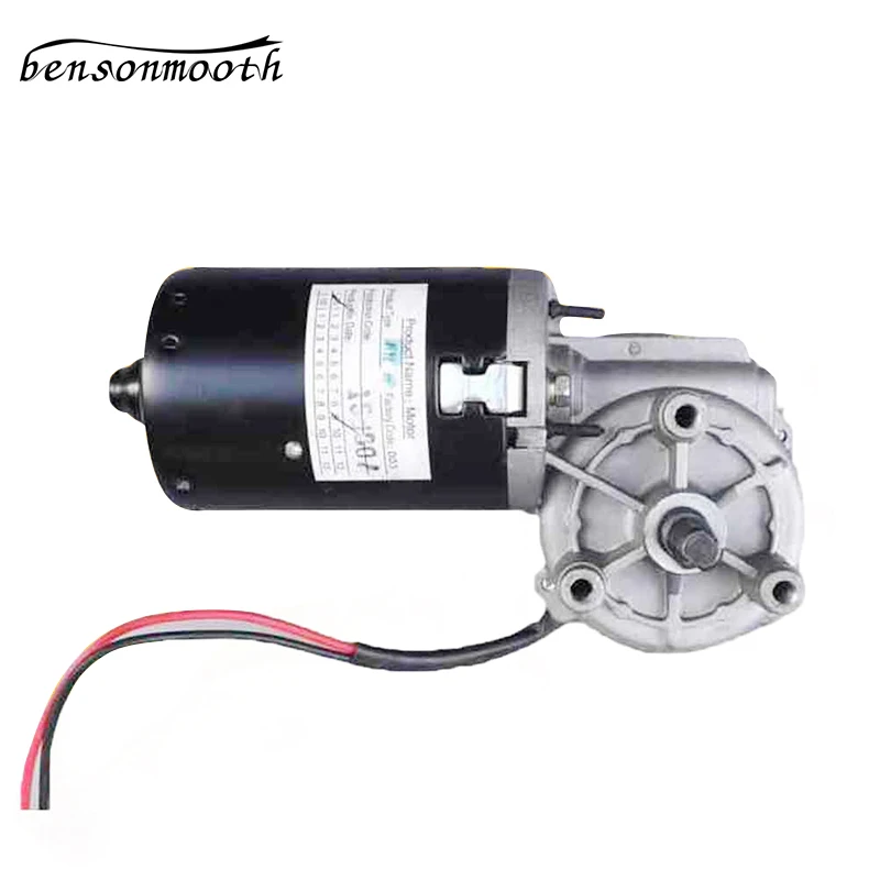 

Worm Gear Worm DC Reducer Motor 24V High Power High Speed Motor Self Locking Metal Gear Can Be Positive and Negative