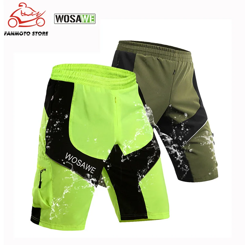 WOSAWE шорты для езды на мотоцикле велосипедные свободного покроя спорта открытом
