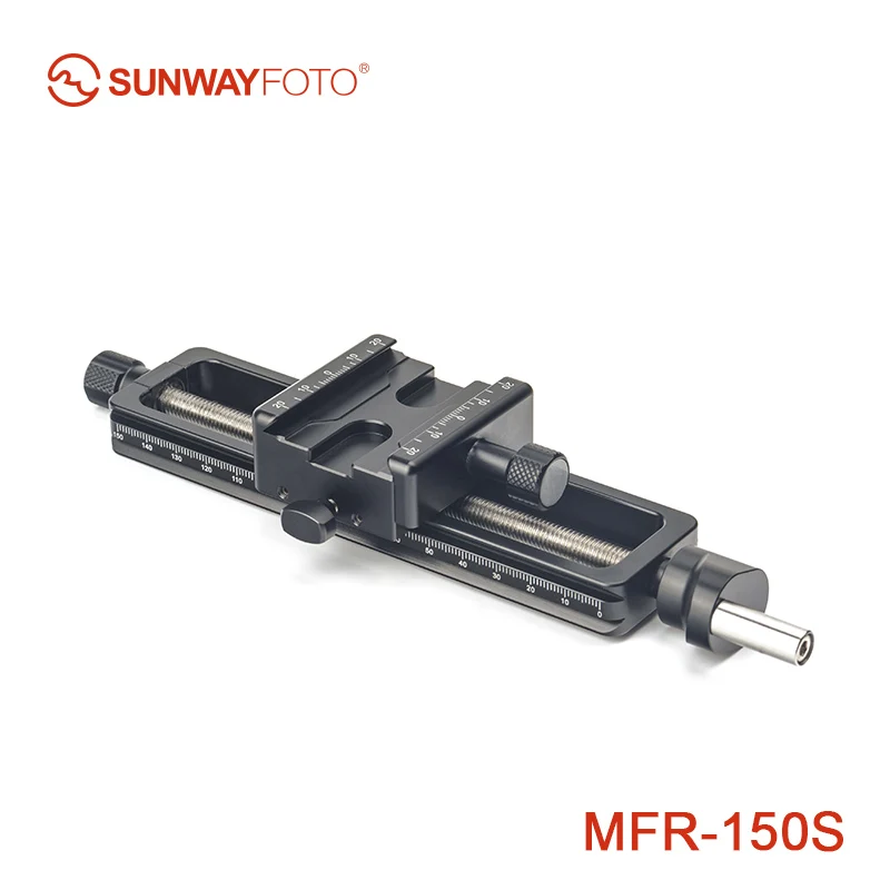 SUNWAYFOTO MFR-150s аксессуары для камеры Штативная головка Макросъемка фокусировка Макросъемка для фотосъемки