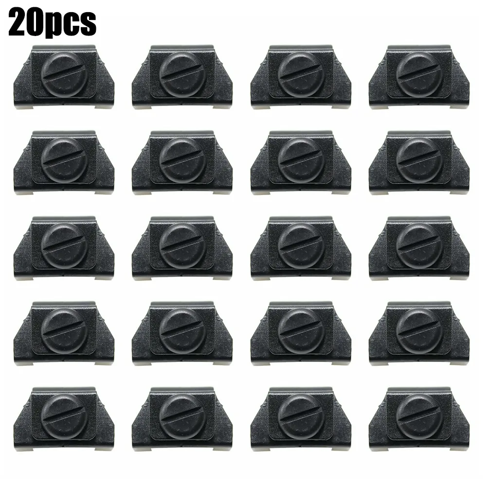 

20 Pcs Front Fender Liner Clips Clip Cover Fastener Plastic Replacement Set