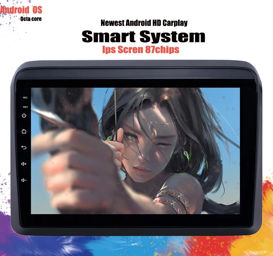 9 "IPS 6G Android 10 0 Octa Core RAM 128G ROM автомобильный DVD плеер стерео радио GPS навигация для