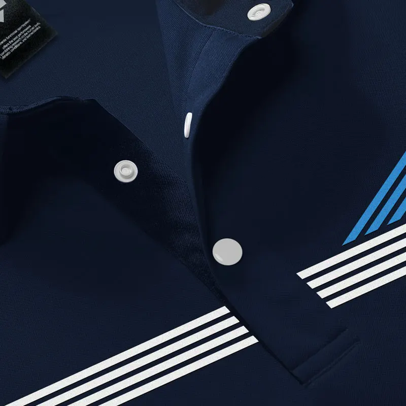 

Summer Golf Men's Shirt Short Sleeve T-shirt Breathable Fast Drying Golf Suit T-shirt Training Suit