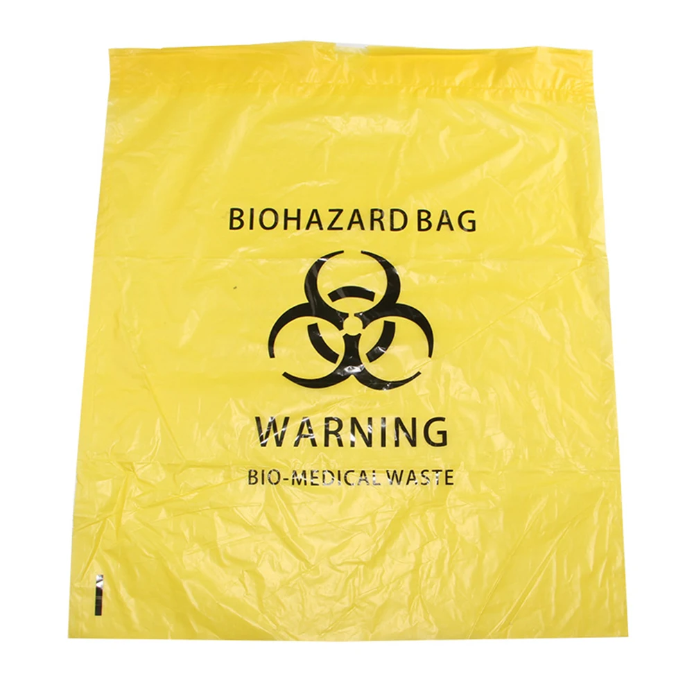 50Pcs/1 Roll Portable Disposable Drawstring Waste Trash Rubbish Pouch Garbage Bag Cheap for Home Hospital | Дом и сад