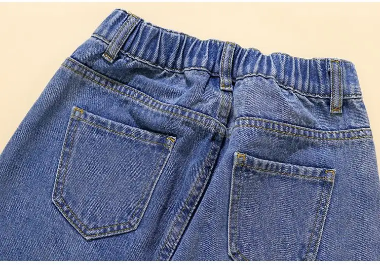

COCOEPPS Autumn Plus Size High Waist Blue Jeans Women Casual Harem Denim Pencil Pant Trousers 4XL 5XL Large Size Embroidery Jean