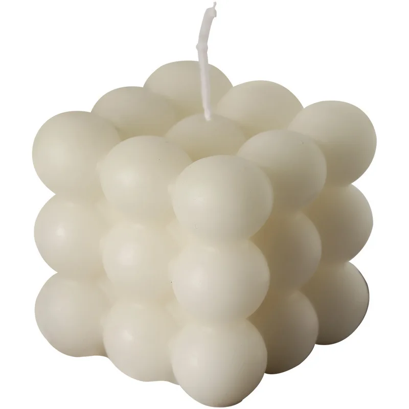 

Nordic Style Scented Candle Creative Rubik's Cube Modeling Home Decoration Accessories Home Living Room Bedroom Fragrance