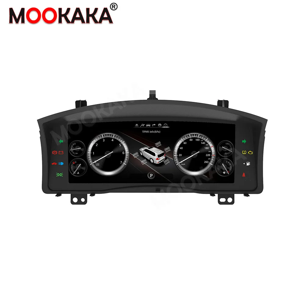 12 3 lcd android for lexus lx570 2007 2015 car multimedia instrument digital dashboard display head unit gps navigation free global shipping