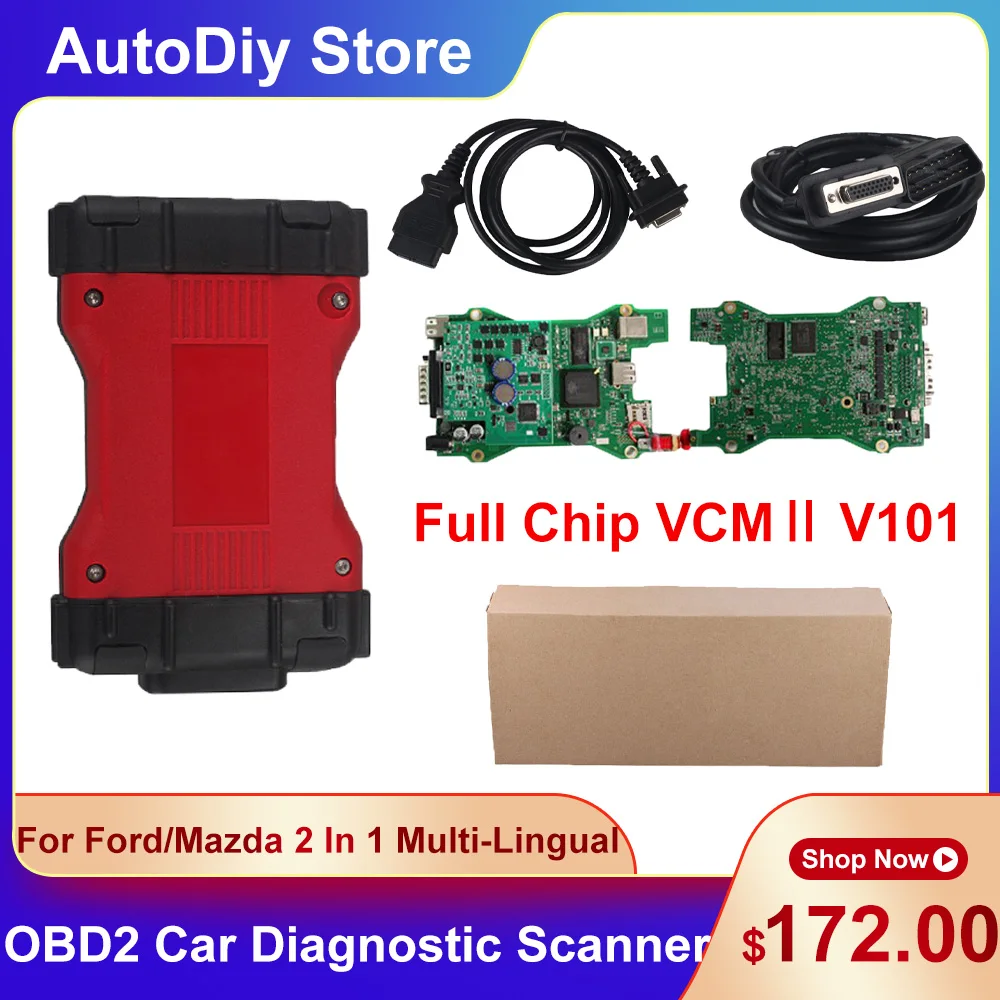 Высококачественные диагностические инструменты VCM II IDS V101 2 в 1 OEM для Ford Mazda полный