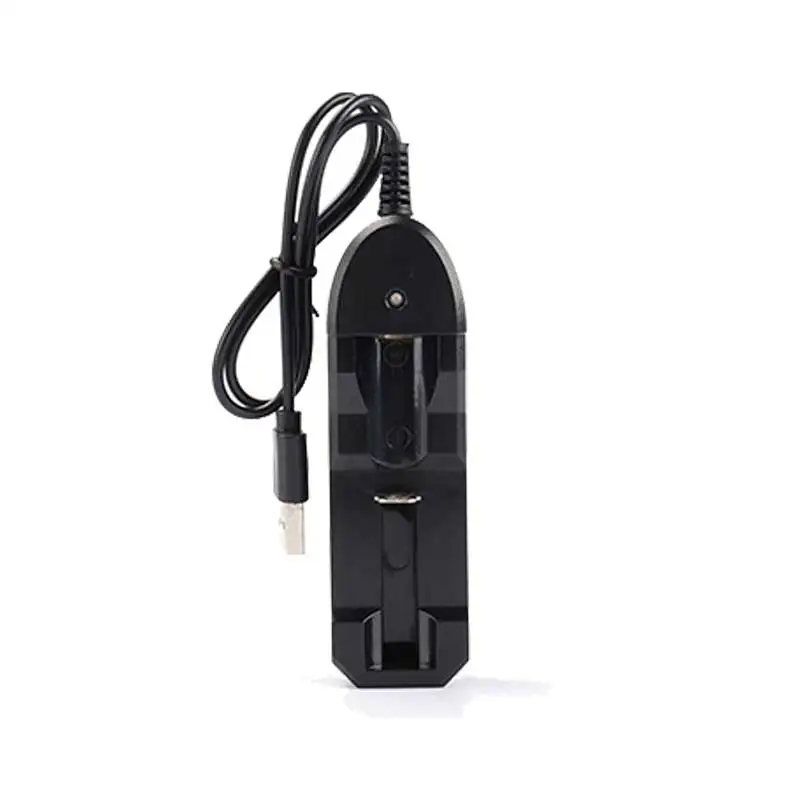 USB 3,7 V 18650 зарядное устройство Черный 1 2 4 слота AC 110V 220V двойной для 18650 зарядки перезаряжаемый литиевый аккумулятор зарядное устройство - Цвет: As the show