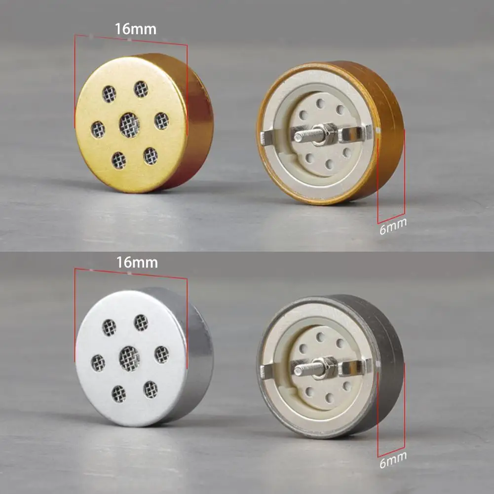 Микрофон диаметром 16 мм картридж с большой диафрагмой сердечник в капсулах для