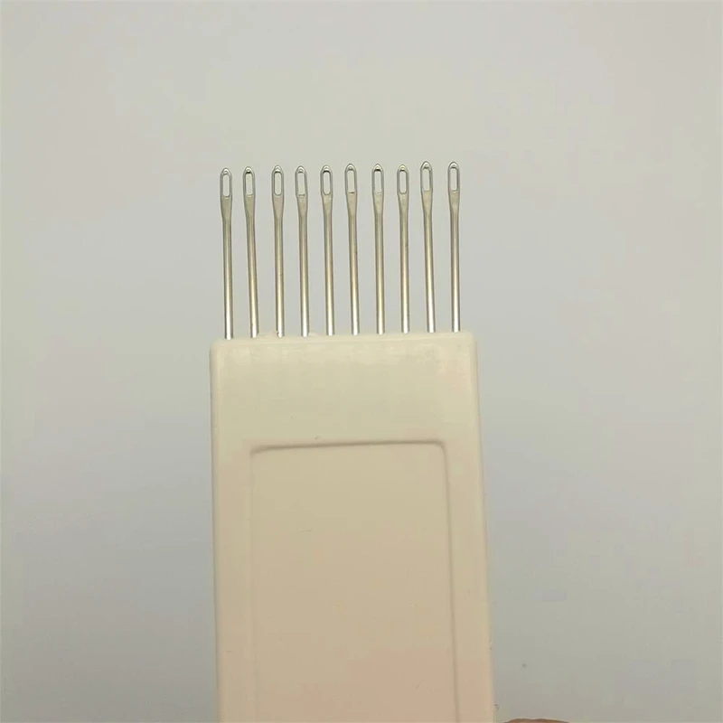 7 шт. инструмент передачи Стандартный Калибр иглы для шерсти пряжи брат вязальная